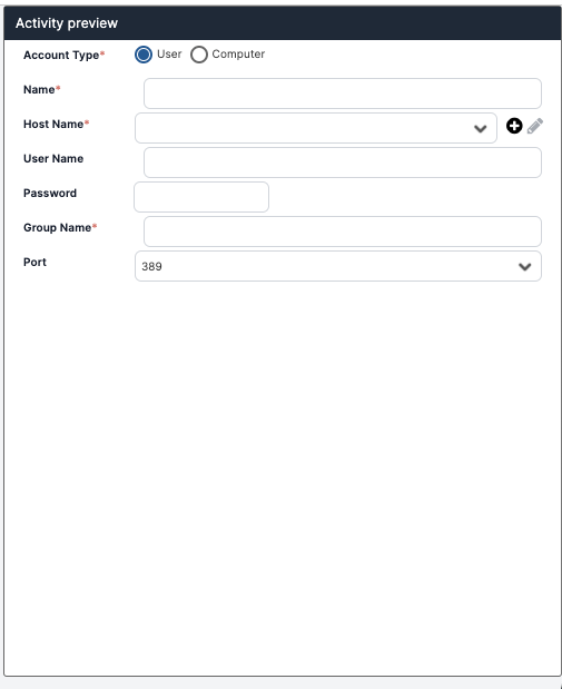 Active Directory Example