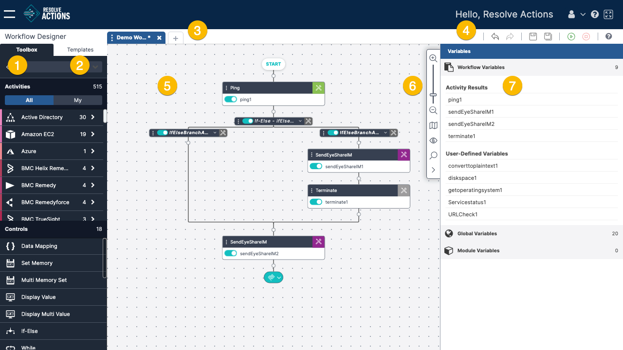 Workflow Designer Example